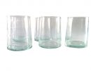 HANDGEFERTIGTES MUNDGEBLASENES GLAS, 6er-Set, IN KONISCHER FORM