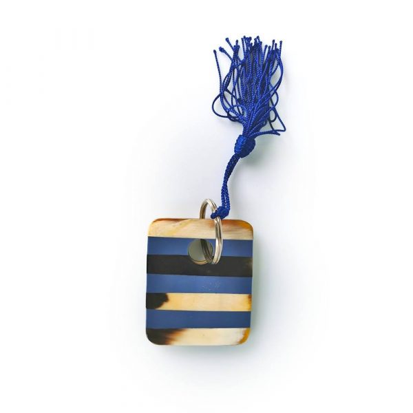 Horn Design Schlüsselanhänger majorelle hellblau - Image 3